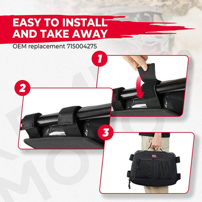 Kemimoto Can-Am Maverick X3 Front & Roof Storage Bags