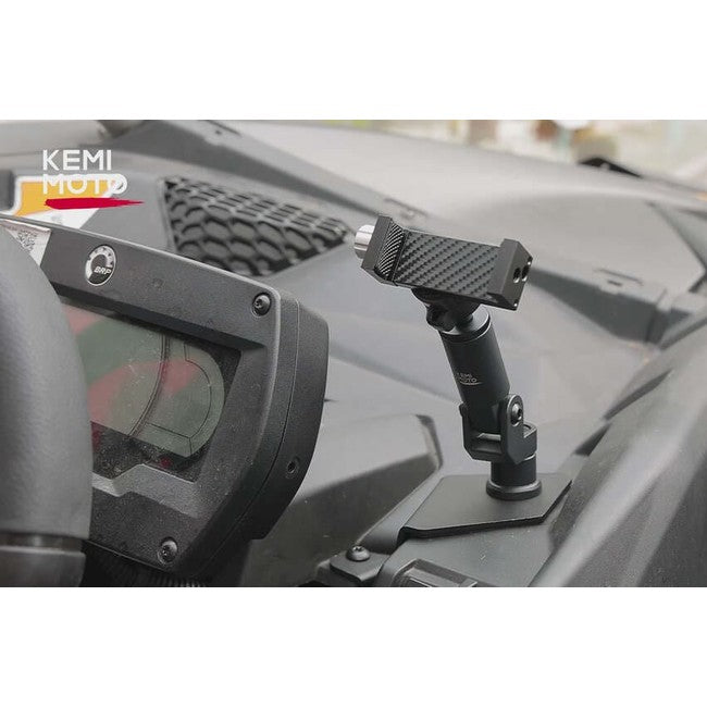 Kemimoto Can-Am Maverick X3/ Max 360° Adjustable CNC Phone Mount