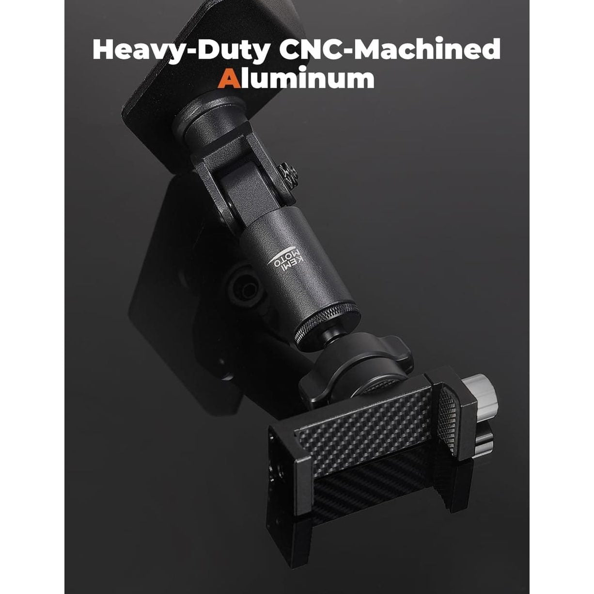 Kemimoto Can-Am Maverick X3/ Max 360° Adjustable CNC Phone Mount