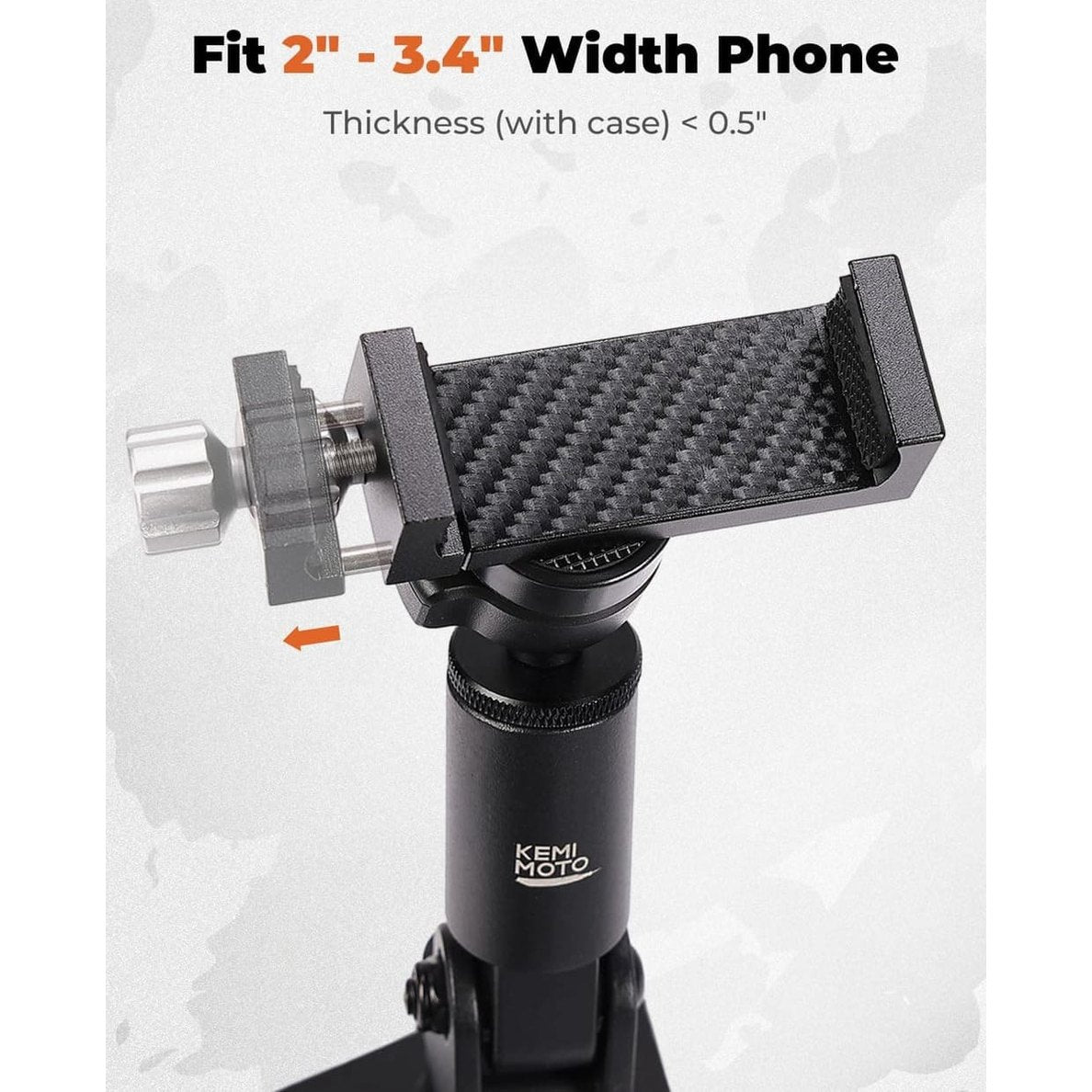 Kemimoto Can-Am Maverick X3/ Max 360° Adjustable CNC Phone Mount