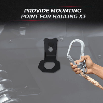 Kemimoto Can Am Maverick X3/Max 4 Pcs Tie Down Brackets Hooks