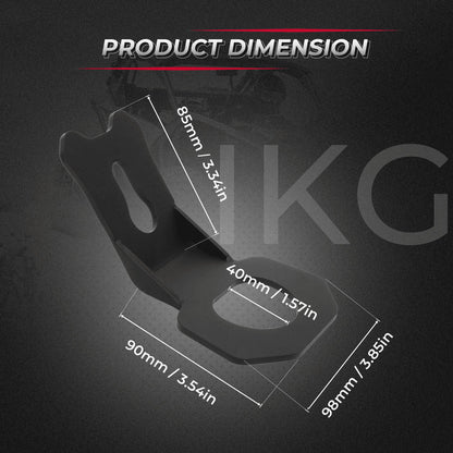 Kemimoto Can Am Maverick X3/Max 4 Pcs Tie Down Brackets Hooks