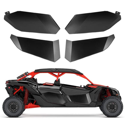 Kemimoto Can-Am Maverick X3 Max Aluminum Lower Door Panel Inserts