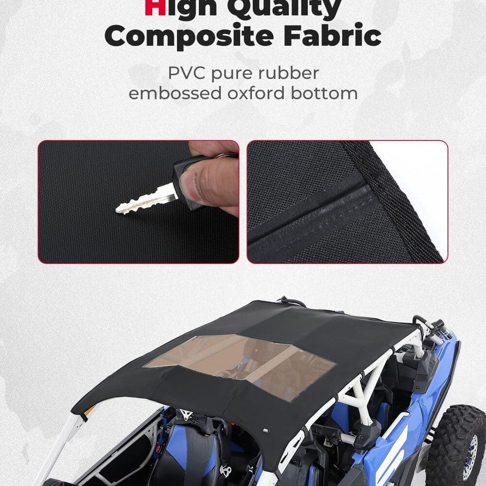 Kemimoto Can-Am Maverick X3 Max Canvas Soft Rooftop