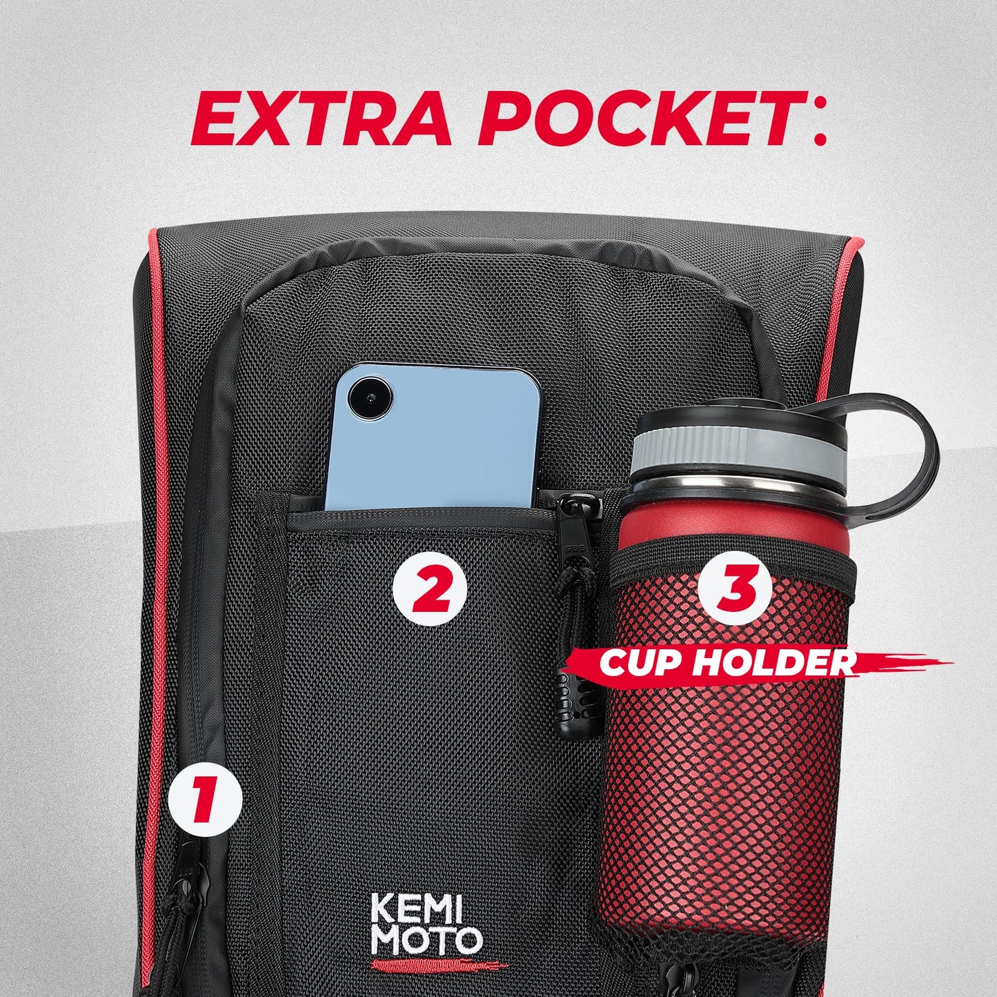 Kemimoto Can-Am Maverick X3/MAX Center Storage Bag