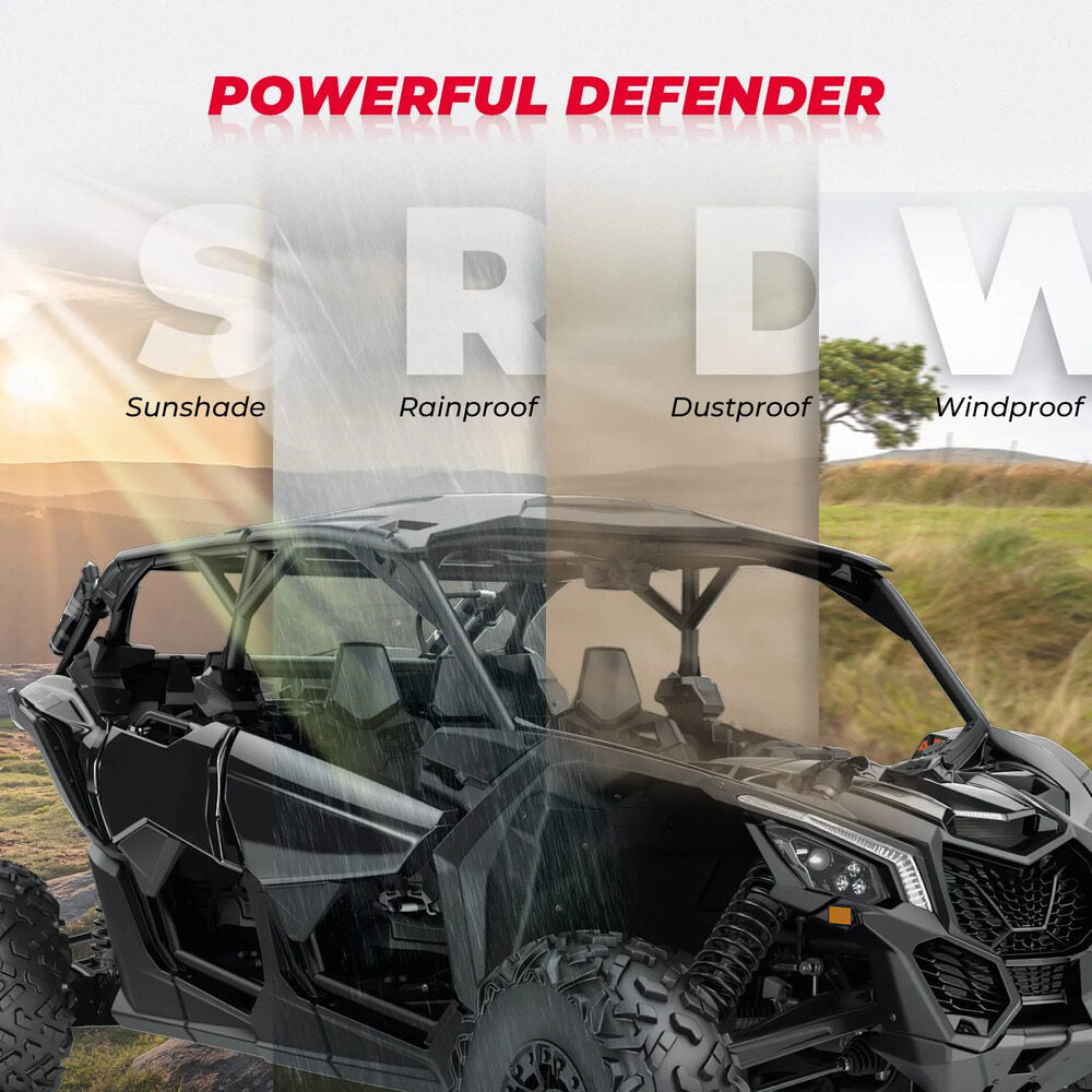Kemimoto Can-Am Maverick X3 Max 4 Pcs Combination Hard Roof Top