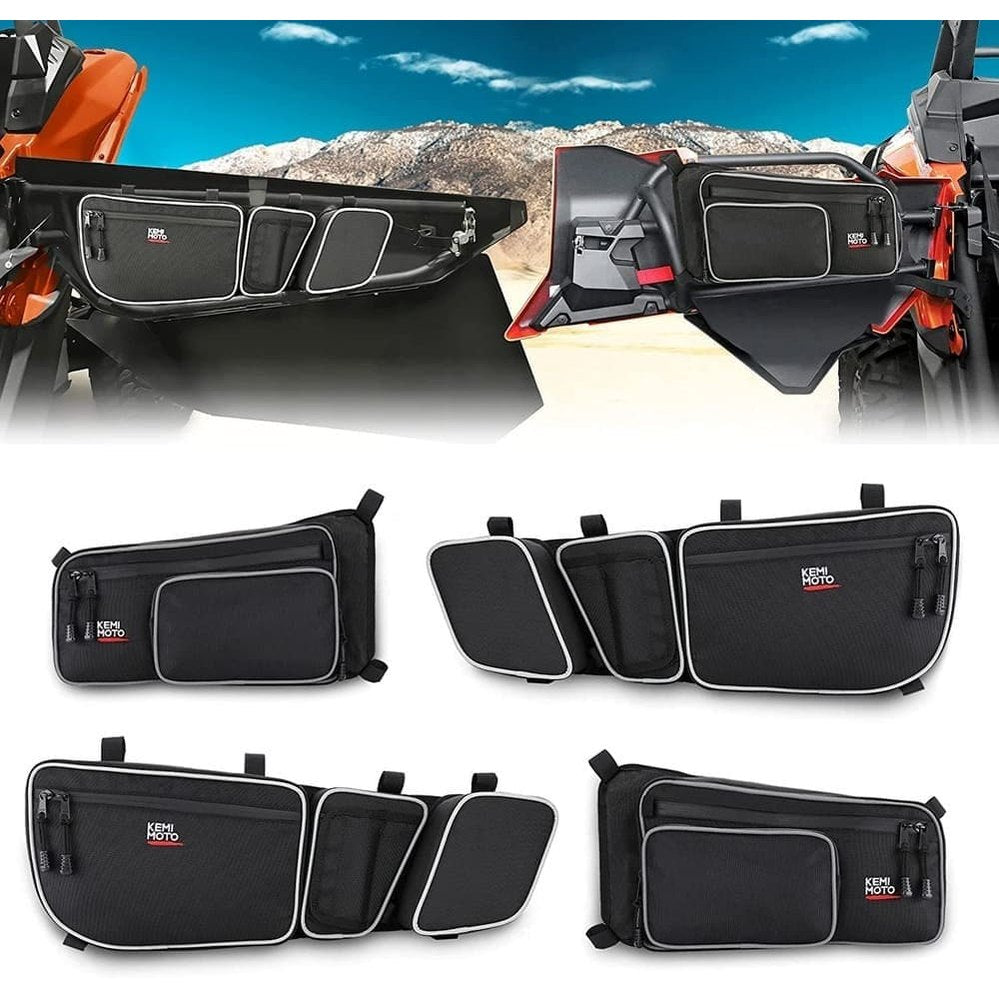 Kemimoto Can-Am Maverick X3 Max Front & Rear Door Bags