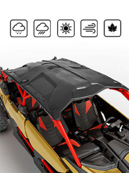 Kemimoto Can-Am Maverick X3 Max Front Bumpers & 4 pcs Hard Roof