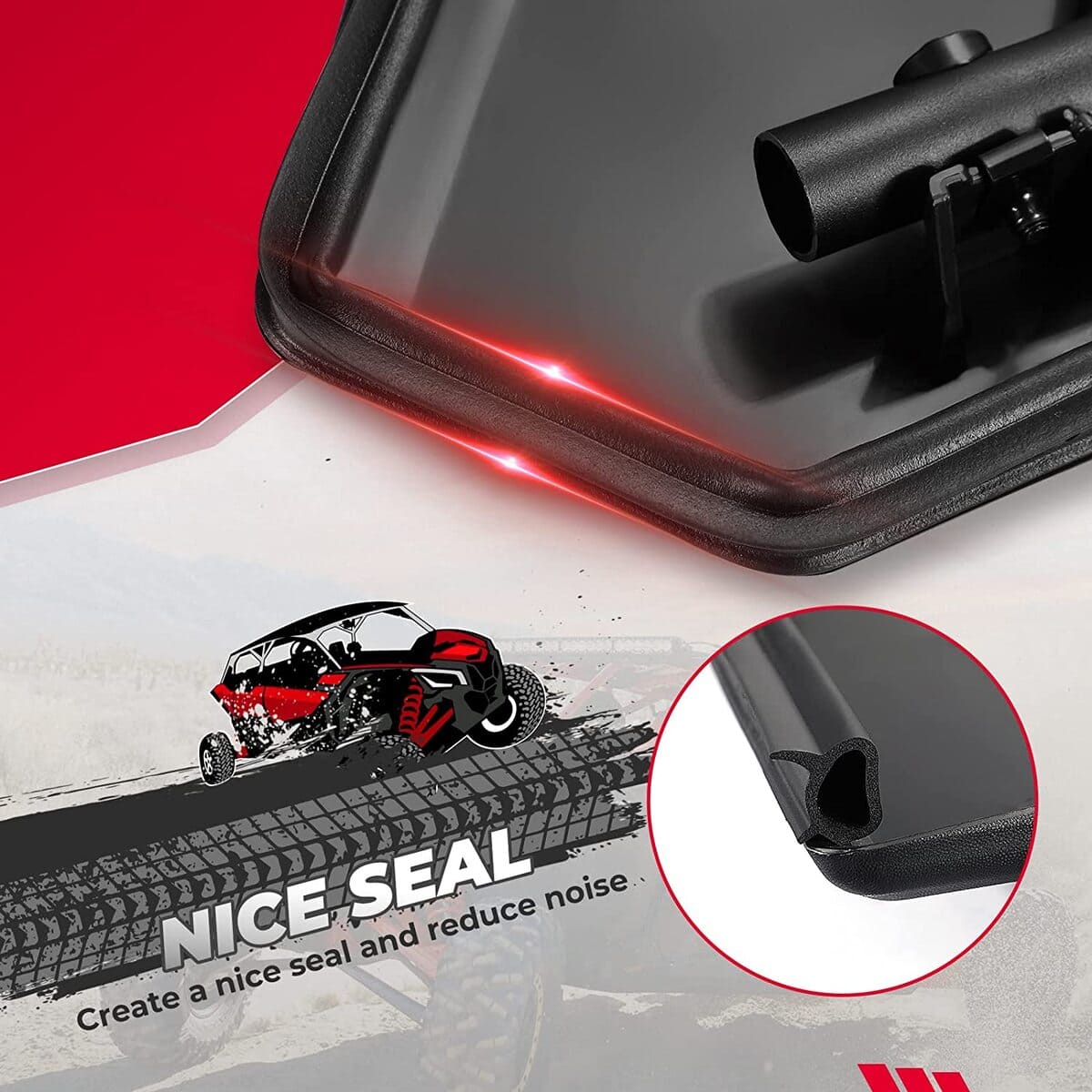 Kemimoto Can-Am Maverick X3 Max Front Lower Doors & Extended Fender Flares