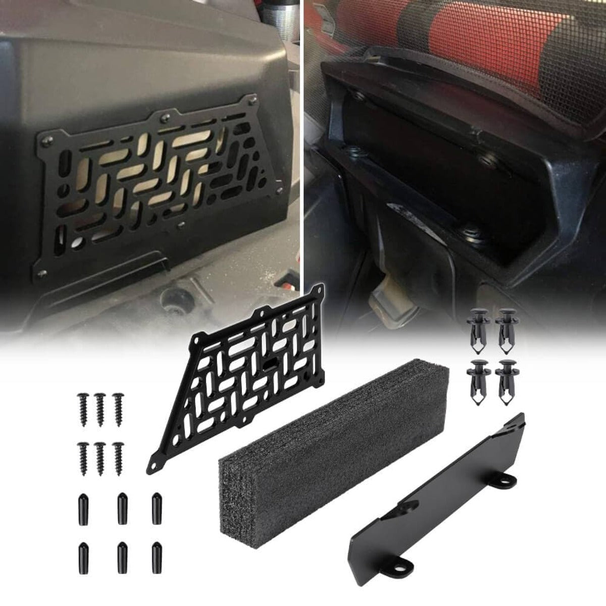 Kemimoto Can-Am Maverick X3/MAX Noise Reduction Kit & Center Storage Bag