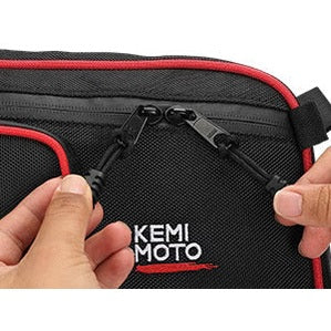 Kemimoto Can-Am Maverick X3 MAX One Set Rear Upper Door Bags - Red