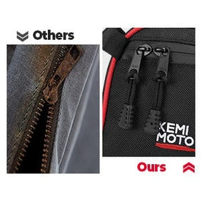 Kemimoto Can-Am Maverick X3 MAX One Set Rear Upper Door Bags - Red