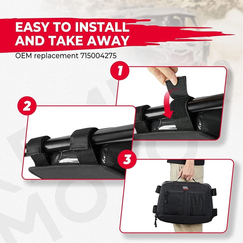 Kemimoto Can-Am Maverick X3/Max Overhead Roof Storage Bag