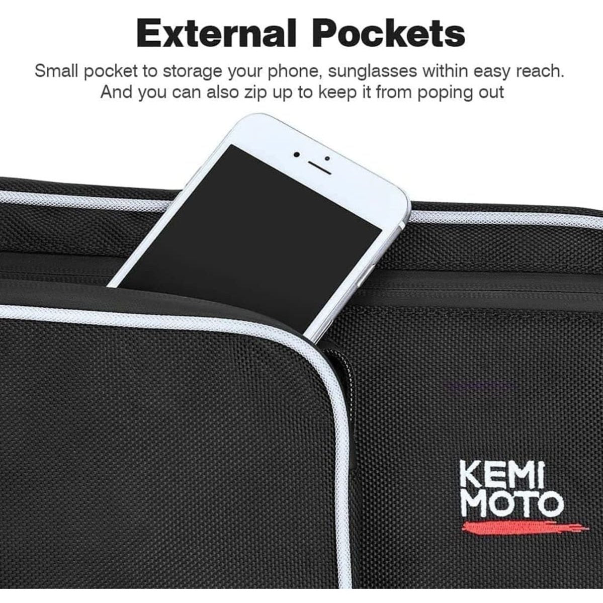 Kemimoto Can-Am Maverick X3 Max Rear Door Bags