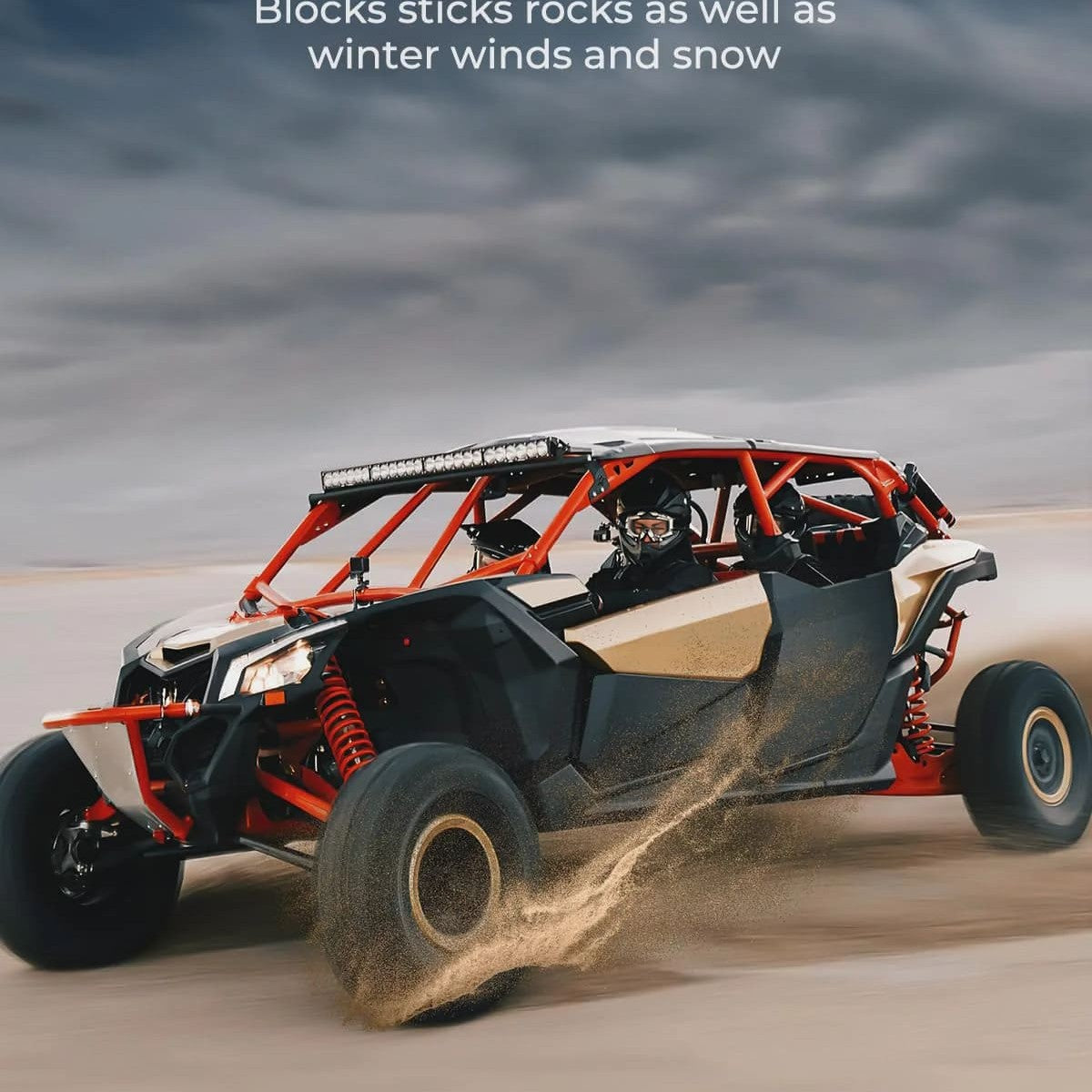Kemimoto Can-Am Maverick X3 MAX Rear Full Doors Aluminum