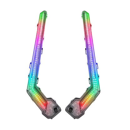 Kemimoto Can-Am Maverick X3/MAX RGB Fang Lights with APP+RF Remote Control