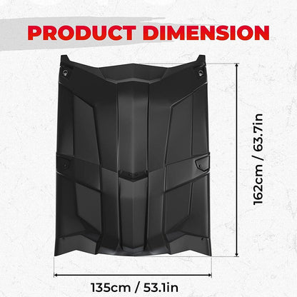 Kemimoto Can-Am Maverick X3 Max Side View Mirror & Hard Roof