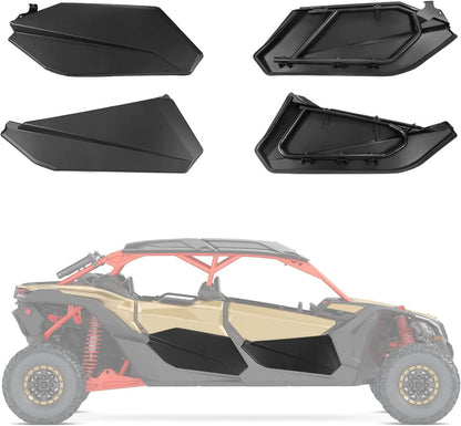 Kemimoto Can-Am Maverick X3 Max Soft Cab Enclosure & Lower Door Inserts
