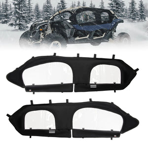 Kemimoto Can-Am Maverick X3 Max Soft Cab Enclosure Upper Doors