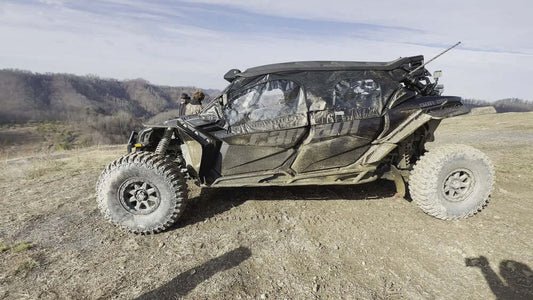 Kemimoto Can-Am Maverick X3 Max Soft Cab Enclosure Upper Doors