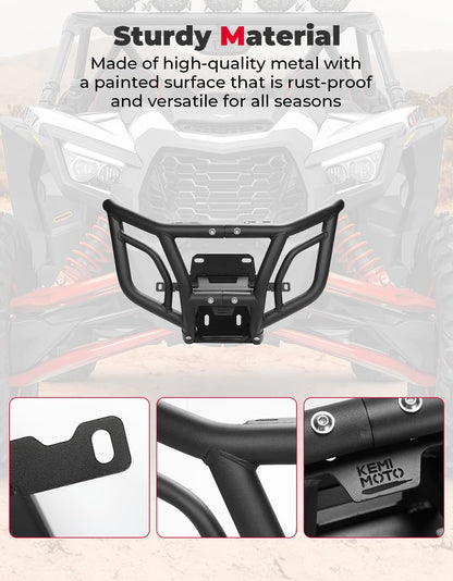 Kemimoto Can-Am Maverick X3 / MAX Spotlight Ready Front Bumper