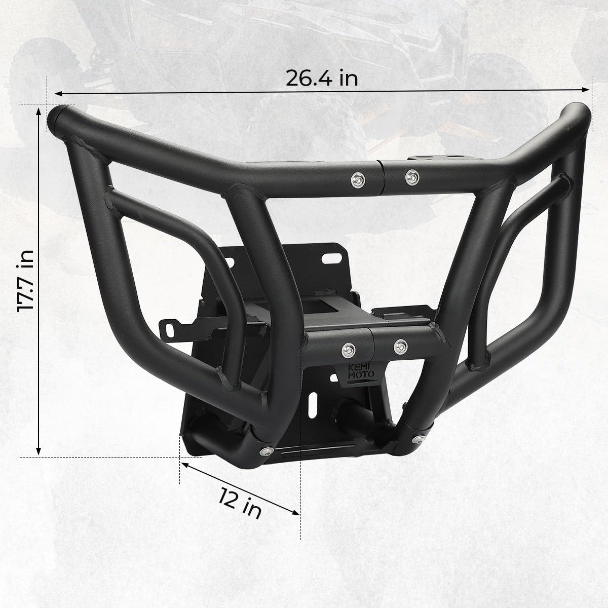 Kemimoto Can-Am Maverick X3/Max Spotlight Ready Front Bumper
