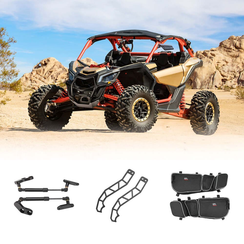 Kemimoto Can-Am Maverick X3/Max Strut Lifts Door Opener & Latch Door Handle