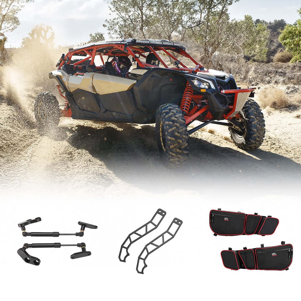 Kemimoto Can-Am Maverick X3/Max Strut Lifts Door Opener & Latch Door Handle