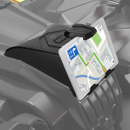 Kemimoto Can-Am Maverick X3/Max Tablet Holder with Storage Box