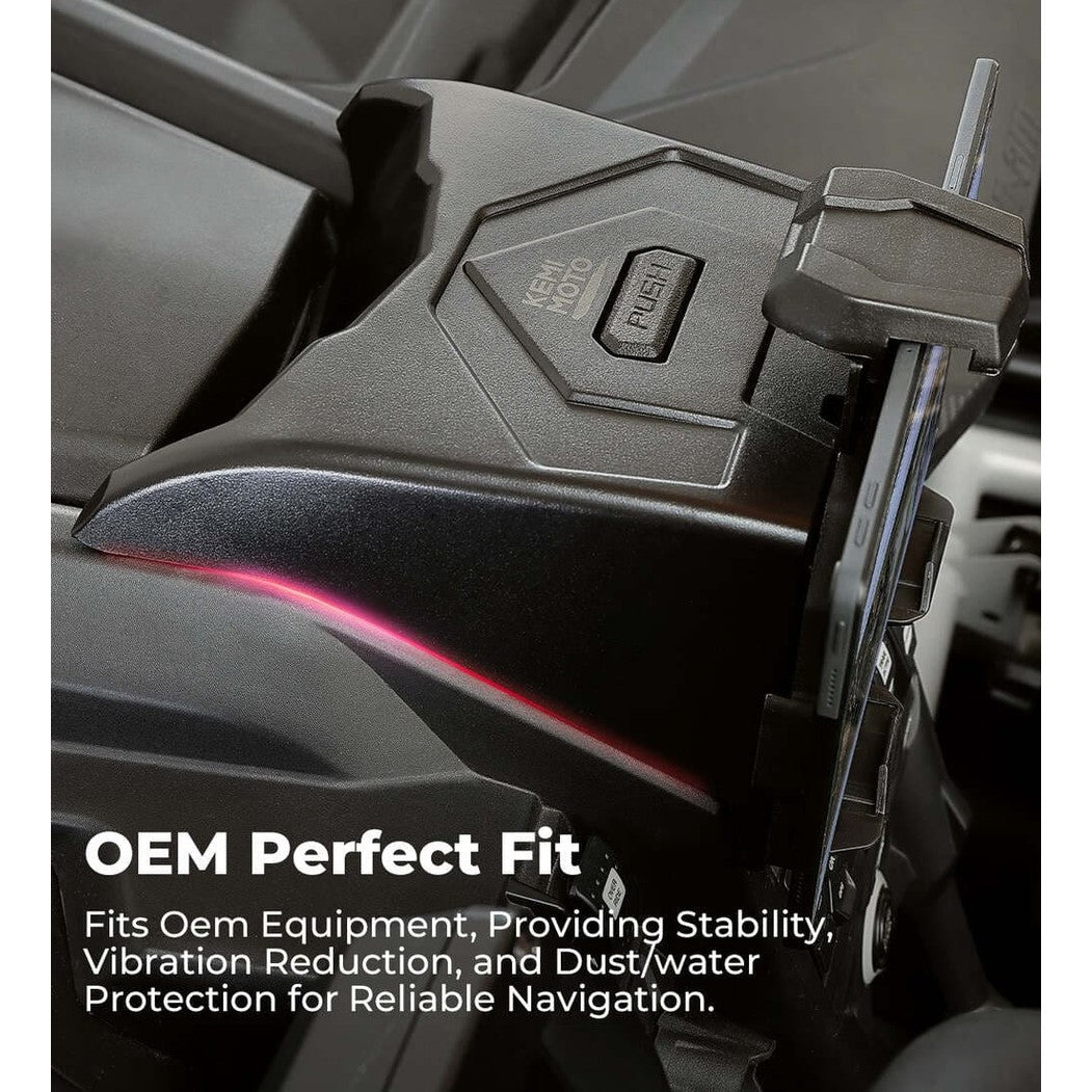Kemimoto Can-Am Maverick X3/Max Tablet Holder with Storage Box