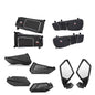 Kemimoto Can-Am Maverick X3/MAX Turbo R Door/Door Bags / Rear Side Mirror Combo