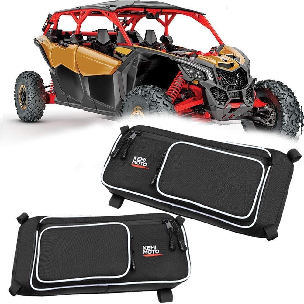 Kemimoto Can-Am Maverick X3/MAX Turbo R Door/Door Bags / Rear Side Mirror Combo