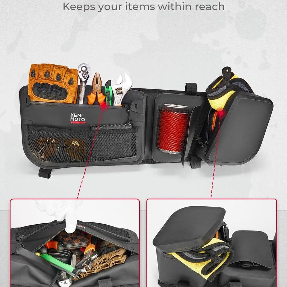 Kemimoto Can-Am Maverick X3/Max Update Water repellent Door Bags