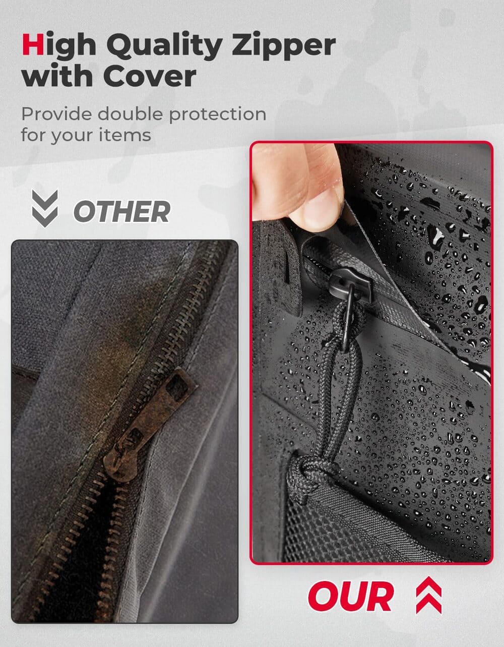 Kemimoto Can-Am Maverick X3/MAX Water-Repellent Door Bags