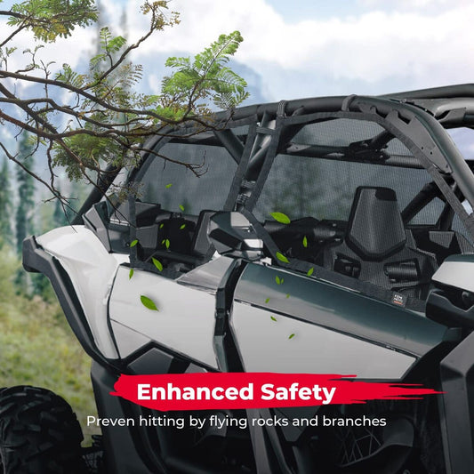 Kemimoto Can-Am Maverick X3 Max Window Nets Set of Four