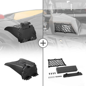 Kemimoto Can-Am Maverick X3 Navigation Storage Box Holder & Noise Reduction Kit