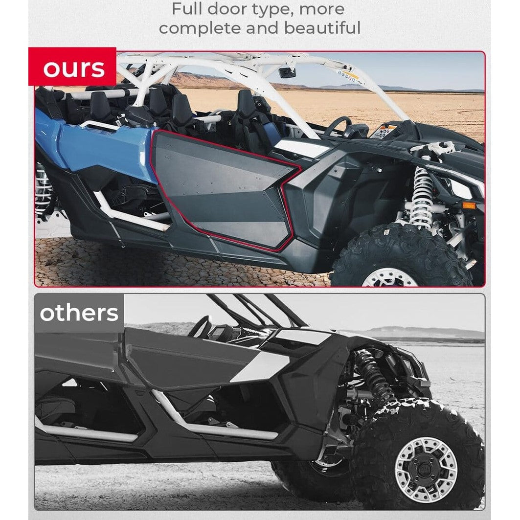 Kemimoto Can-Am Maverick X3 Set of Aluminum Front Full Doors