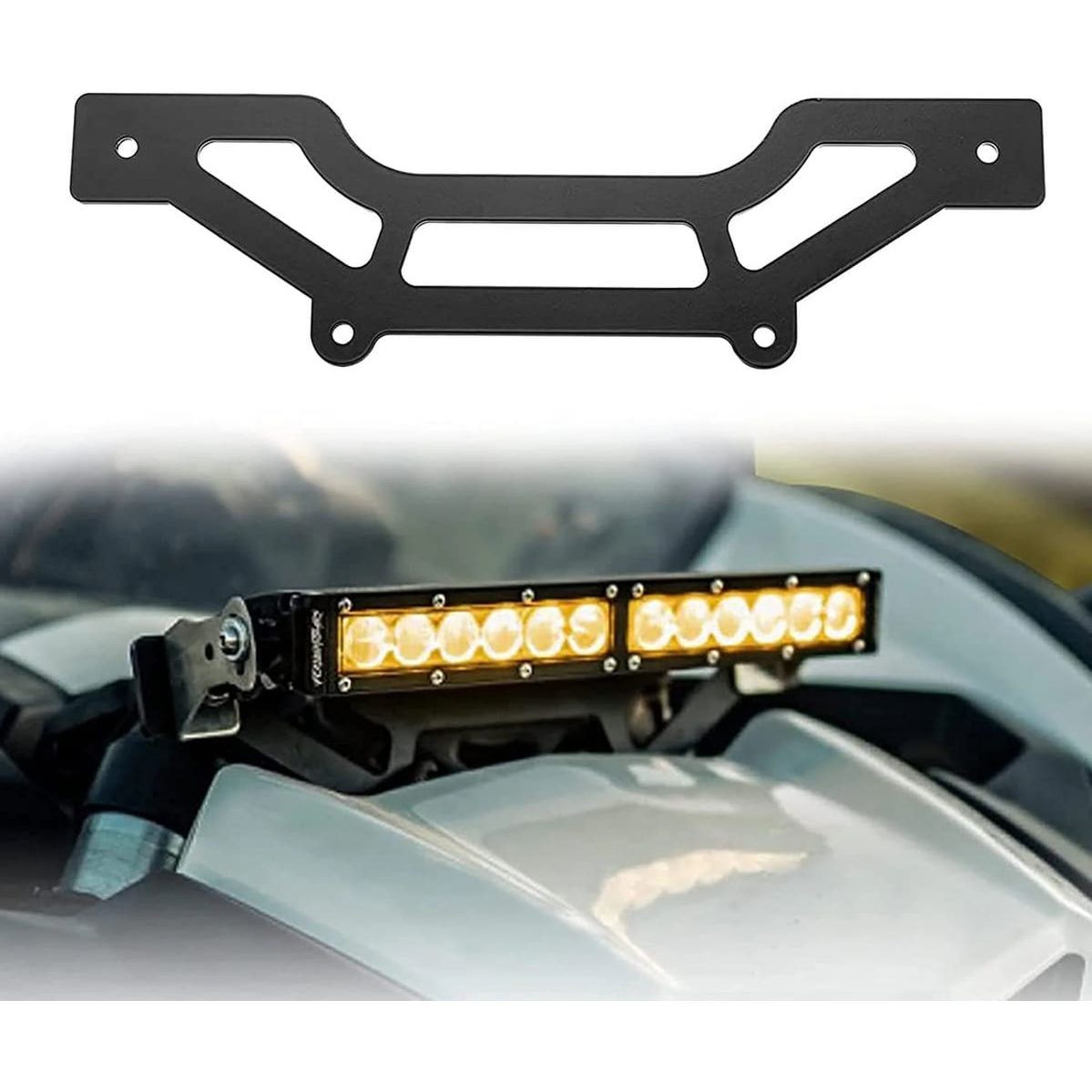 Kemimoto Can-Am Maverick X3 Shock Tower Light Bar Mount