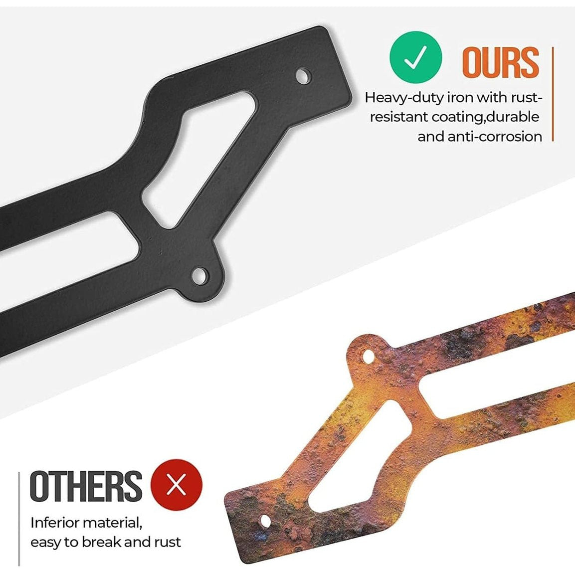 Kemimoto Can-Am Maverick X3 Shock Tower Light Bar Mount