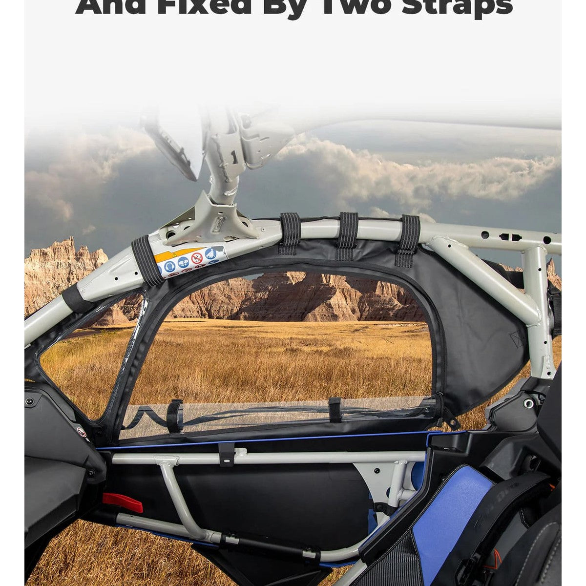 Kemimoto Can-Am Maverick X3 Soft Cab Enclosures & Rear Windshield