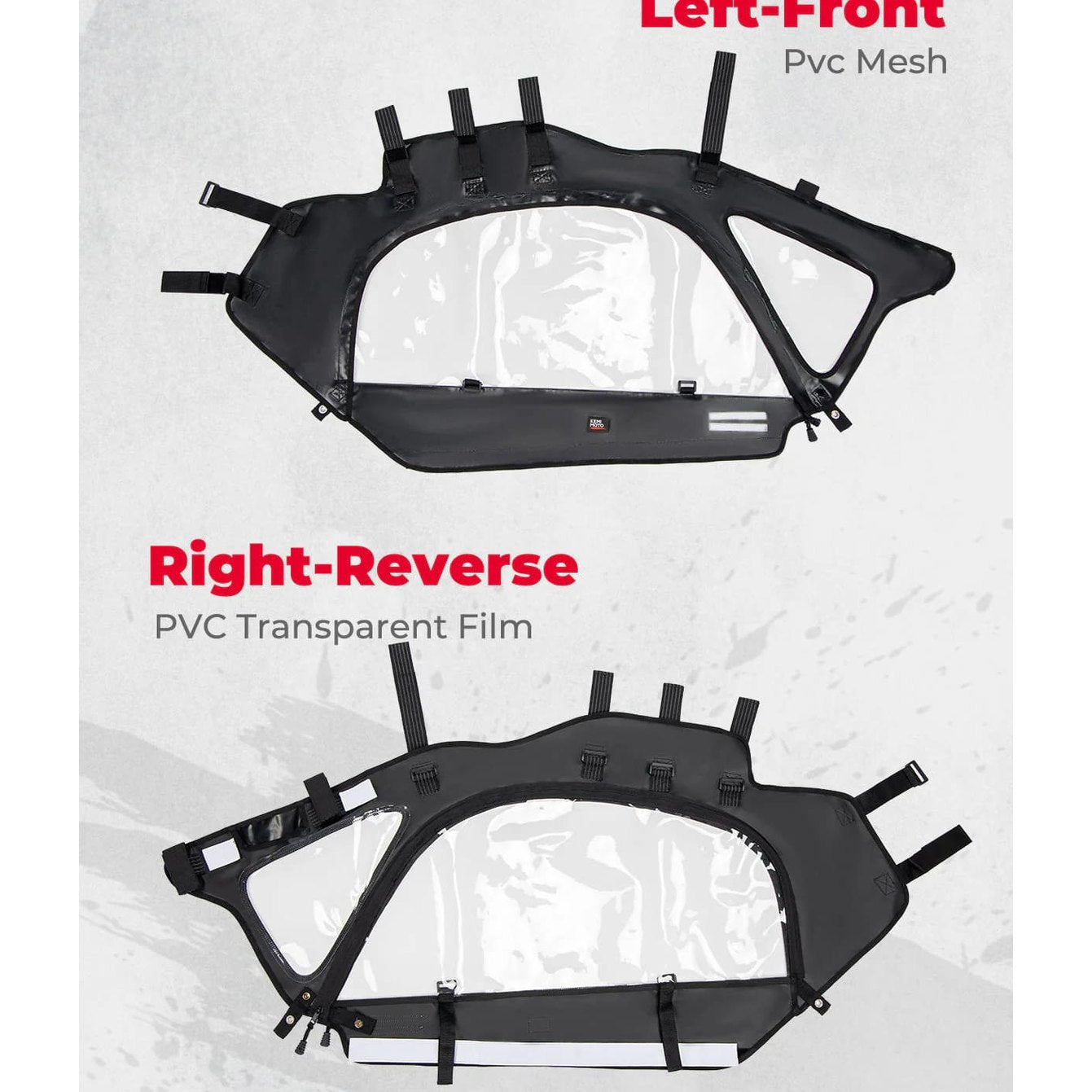 Kemimoto Can-Am Maverick X3 Soft Cab Enclosures & Rear Windshield