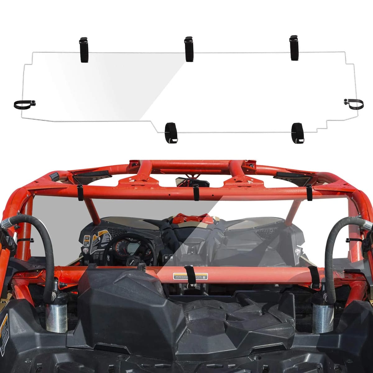Kemimoto Can-Am Maverick X3 Soft Cab Enclosures & Rear Windshield