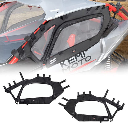 Kemimoto Can-Am Maverick X3 Soft Cab Enclosures Upper Windows
