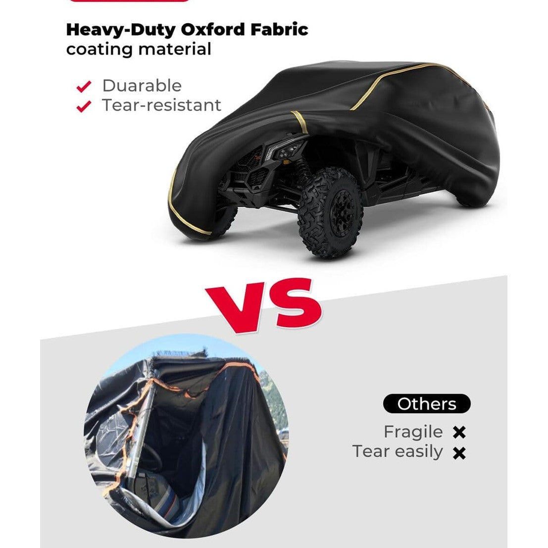 Kemimoto Can-Am Maverick X3 UTV 4 Seater Cover