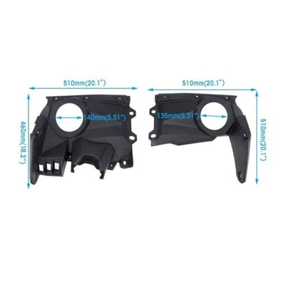 Kemimoto Can-Am Maverick X3/X3 Max Front Dash Speaker Pods