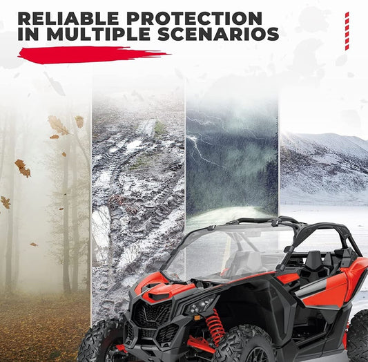 Kemimoto Can-Am Maverick X3/X3 Max Full Windshield
