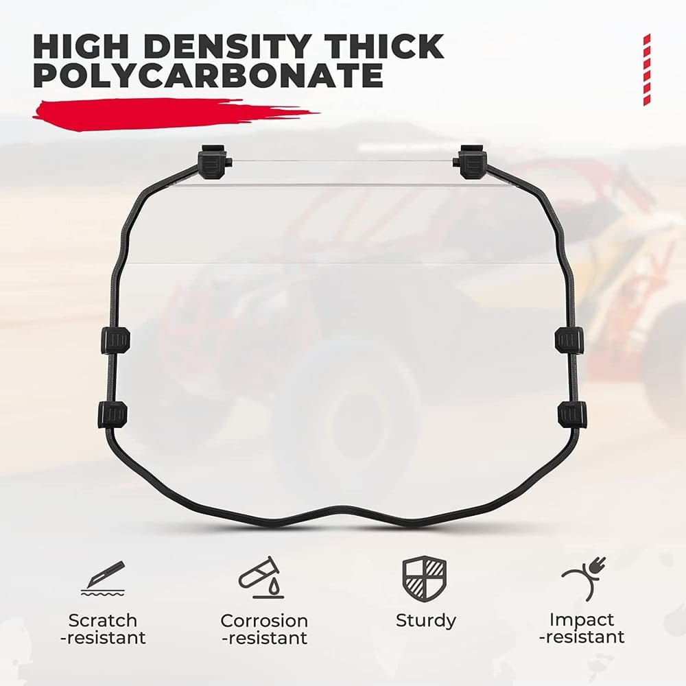 Kemimoto Can-Am Maverick X3/X3 Max Full Windshield