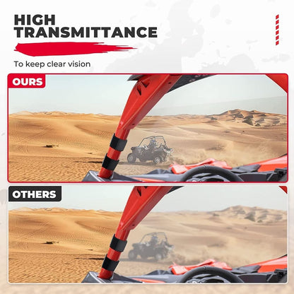 Kemimoto Can-Am Maverick X3/X3 Max Full Windshield