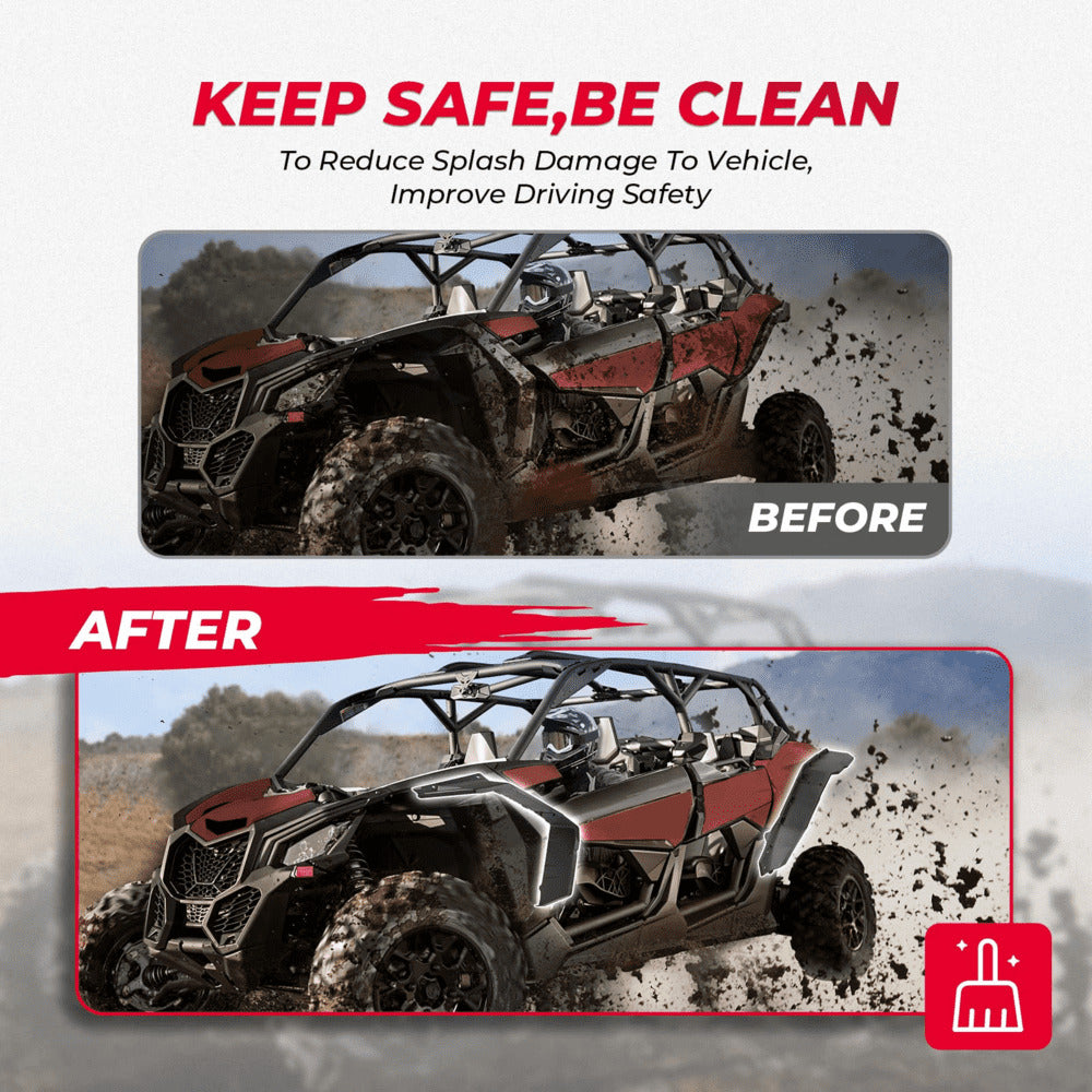 Kemimoto Can-Am Maverick X3/X3 MAX Upgraded Extended Fender Flares