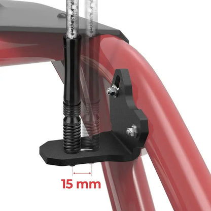 Kemimoto Can Am Maverick X3/MAX 2 Pcs Adjustable Whip Light Flag Mount